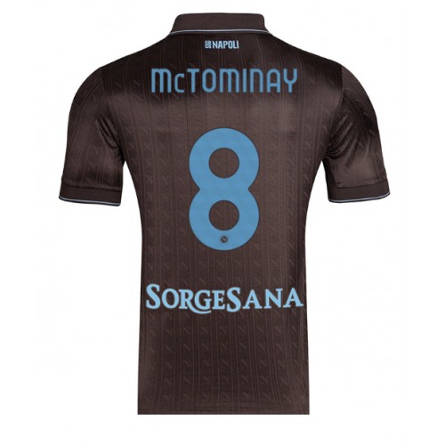 Maglia Calcio SSC Napoli Scott McTominay #8 Terza Divisa 2025-26 Manica Corta